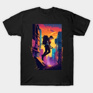 Urban Wanderlust - Embrace Exploration and Adventure T-Shirt